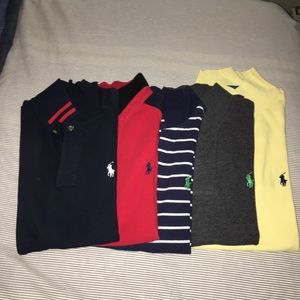 Ralph Lauren Lot of 5 Women’s Polo Shirt size S/M